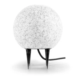 Shinestone S Kugelleuchte Außenleuchte Gartenlampe 20cm Steinoptik -Wrights Gartenladen 10027668 yy 0004 titel Lightcraft Shinestone S Kugelleuchte