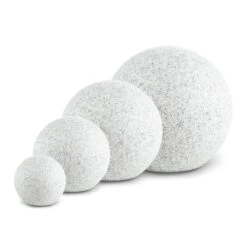 Shinestone S Kugelleuchte Außenleuchte Gartenlampe 20cm Steinoptik -Wrights Gartenladen 10027668 yy 0006 titel Lightcraft Shinestone S Kugelleuchte