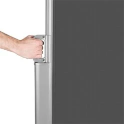 Bari 316 Seitenmarkise Seitenrollo 300x160cm Aluminium Anthrazit -Wrights Gartenladen 10028008 yy 0004 titel Blumfeldt Bari 316 Seitenmarkise