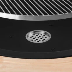 Delion Galgen-Schwenkgrill Feuerschale Ø80cm Hochfuß Seilzug Edelstahl -Wrights Gartenladen 10028487 yy 0009 logo