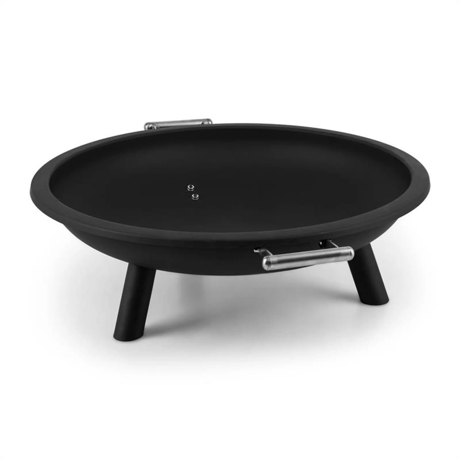 Trino Feuerschale Feuerkorb Terrassenofen Ø 80 Cm Stahl Schwarz 1 Trino Feuerschale Feuerkorb Terrassenofen Ø 80 Cm Stahl Schwarz