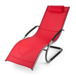 Sunwave Gartenliege Liegestuhl Schwingliege Relax Aluminium Rot -Wrights Gartenladen 10028707 yy 0009 titel 09 Blumfeldt Sunwave Gartenliege