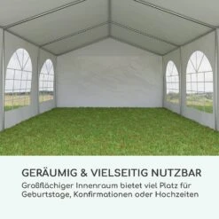 Sommerfest 4x6m 500 G/m² Partyzelt Festzelt PVC Wasserdicht Verzinkt -Wrights Gartenladen 10029434 de 0003 logo
