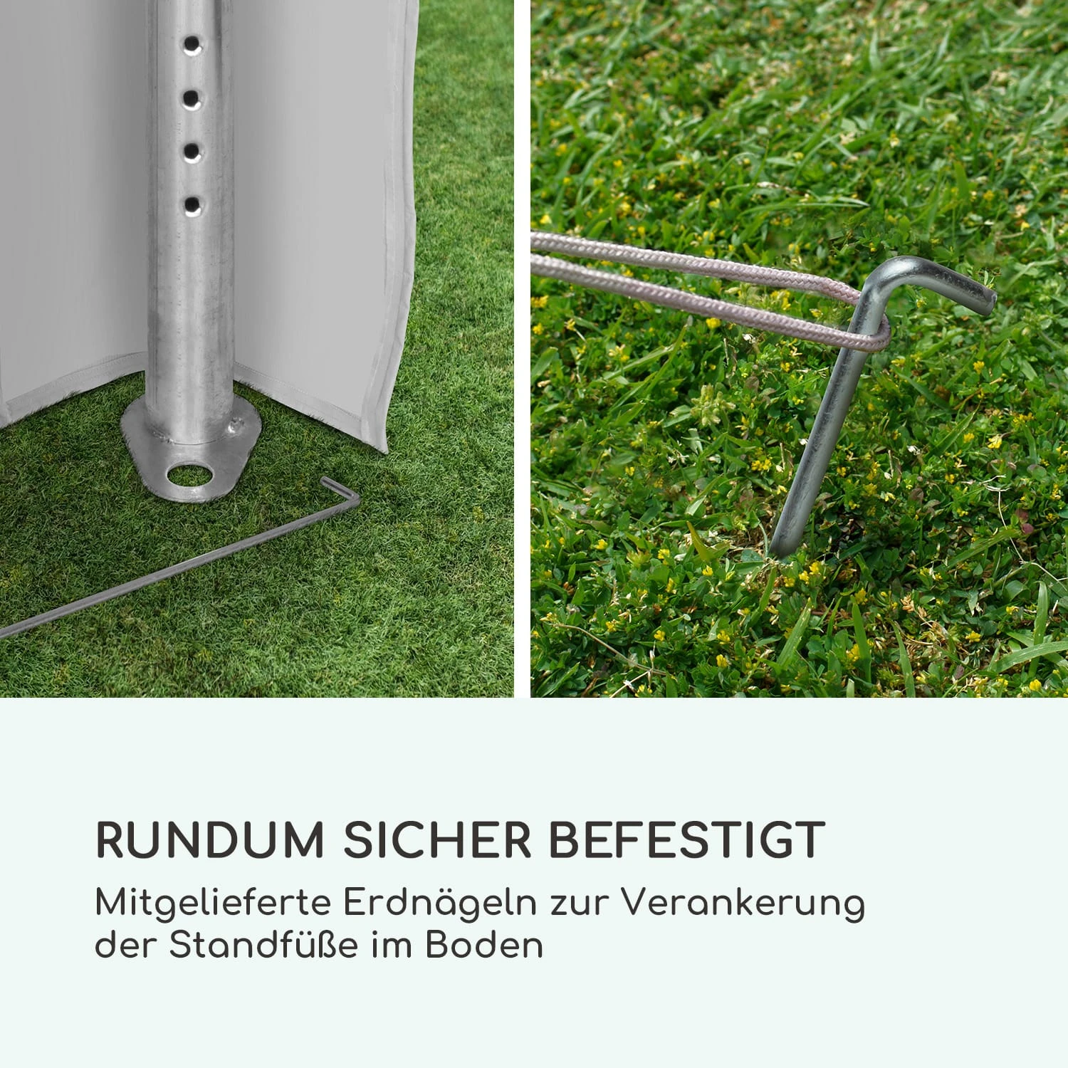 Sommerfest 4x6m 500 G/m² Partyzelt Festzelt PVC Wasserdicht Feuerfest 9 Sommerfest 4x6m 500 G/m² Partyzelt Festzelt PVC Wasserdicht Feuerfest – Bild 9