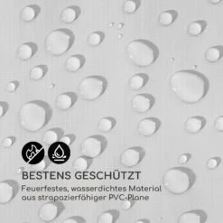 Sommerfest 4x8m 500 G/m² Partyzelt Festzelt PVC Wasserdicht Feuerfest -Wrights Gartenladen 10029437 de 0004 logo