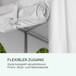 Sommerfest 4x8m 500 G/m² Partyzelt Festzelt PVC Wasserdicht Feuerfest -Wrights Gartenladen 10029437 de 0007 logo