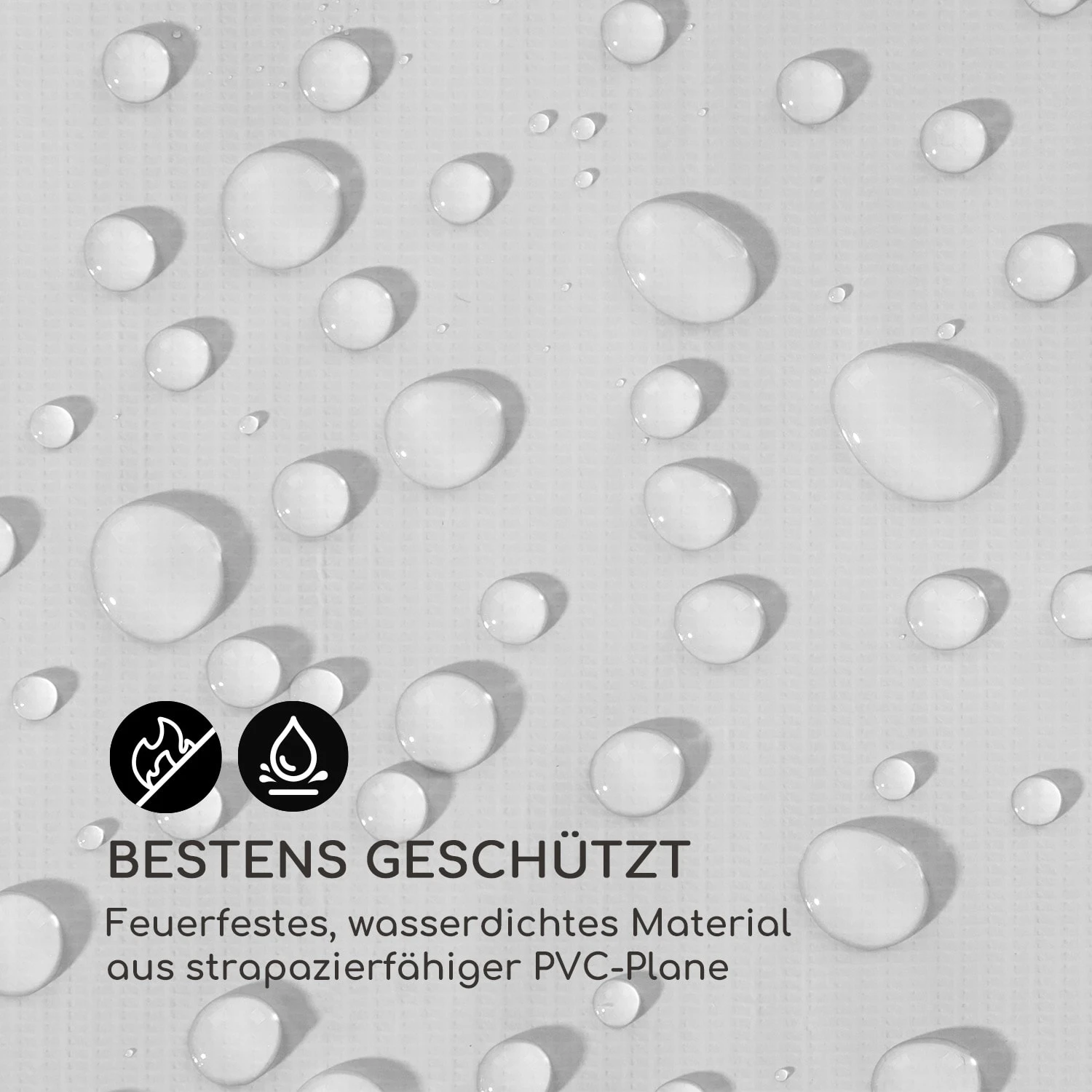 Sommerfest 5x8m 500 G/m² Partyzelt Festzelt PVC Wasserdicht Feuerfest 4 Sommerfest 5x8m 500 G/m² Partyzelt Festzelt PVC Wasserdicht Feuerfest – Bild 4