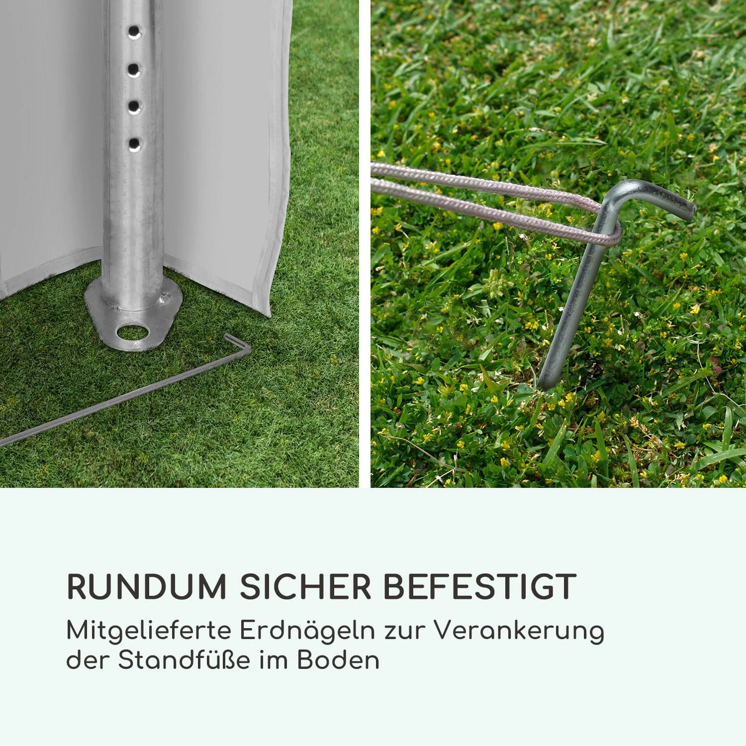 Sommerfest 5x8m 500 G/m² Partyzelt Festzelt PVC Wasserdicht Feuerfest 9 Sommerfest 5x8m 500 G/m² Partyzelt Festzelt PVC Wasserdicht Feuerfest – Bild 9