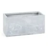 Solidflor Pflanzkübel Pflanzgefäß 79,5x38x38 Cm Fiberton Grau