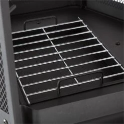 Mandala Gartenkamin Feuerstelle Thermolack Inkl. Schürhaken -Wrights Gartenladen 10030147 yy 0004 detail Fire Basket black