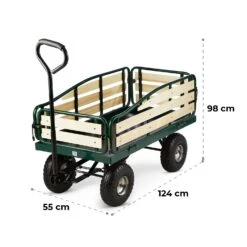 Ventura Handwagen Bollerwagen Schwerlast 300 Kg Stahl -Wrights Gartenladen 10030403 yy 0009 logo