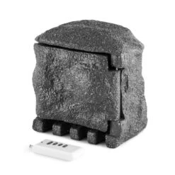 Power Rock Remote Gartensteckdose 4-fach Verteiler 3m Fels Dunkelgrau 11 Power Rock Remote Gartensteckdose 4-fach Verteiler 3m Fels Dunkelgrau -Wrights Gartenladen 10030598 yy 0006 front Waldbeck Power Rock Gartensteckdose 3m dunkelgrau