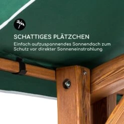 Aruba Hollywoodschaukel Gartenschaukel 130 Cm 2-Sitzer Massivholz -Wrights Gartenladen 10030685 de 0007 logo