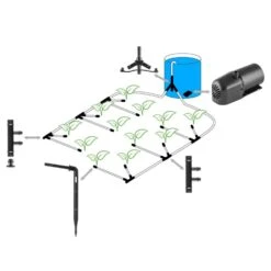 Greenkeeper Bewässerungsautomat Automatisches Bewässerungssystem -Wrights Gartenladen 10031357 yy 0004 detail Blumfeldt Greenkeeper Bewaesserungsautomat schwarz