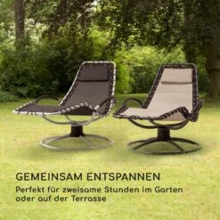 The Chiller Schwingliege 77x85x173cm 360 Comfort ComfortMesh Schwarz -Wrights Gartenladen 10032242 de 0008 logo
