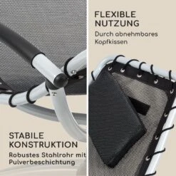 The Chiller Schwingliege 77x85x173cm 360 Comfort ComfortMesh Schwarz -Wrights Gartenladen 10032242 de 0009 logo