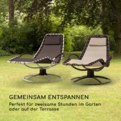 The Chiller Schwingliege 77x85x173cm 360 Comfort ComfortMesh Beige -Wrights Gartenladen 10032243 de 0008 logo
