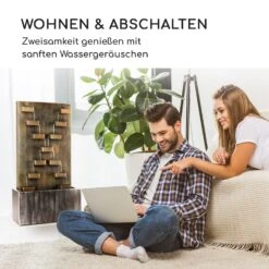 River Crossing Gartenbrunnen In/Outdoor 6W Pumpe 10m Kabel Verzinkt -Wrights Gartenladen 10032260 de 0005 logo