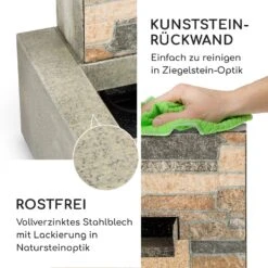 Watergate Gartenbrunnen In/Outdoor 15W Pumpe 10m Kabel Verzinkt -Wrights Gartenladen 10032262 de 0005 logo