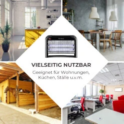 Mosquito Ex 4000 Insektenvernichter 30W UV-Licht 100m² Schwarz -Wrights Gartenladen 10032466 de 0004 logo