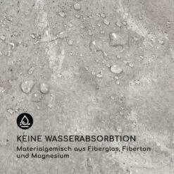 Solidflor Pflanztopf 75 X 20 X 20 Cm Fiberglas In-/Outdoor Hellgrau -Wrights Gartenladen 10032501 de 0005 logo