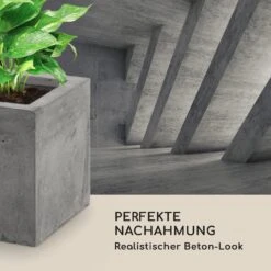 Solidflor Pflanztopf 75 X 20 X 20 Cm Fiberglas In-/Outdoor Hellgrau -Wrights Gartenladen 10032501 de 0008 logo