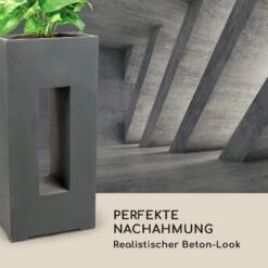 Airflor Pflanztopf 45 X 100 X 27 Cm Fiberglas In-/Outdoor Dunkelgrau -Wrights Gartenladen 10032502 de 0008 logo