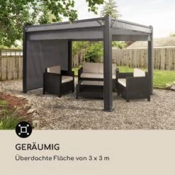 Pantheon Cortina Pavillon Mit Dach 3x3m 4 Seitenteile 12 Pantheon Cortina Pavillon Mit Dach 3x3m 4 Seitenteile -Wrights Gartenladen 10032525 de 0004 logo