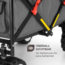 Easy Rider Bollerwagen Bis 70kg Teleskopstange Zusammenklappbar Grau -Wrights Gartenladen 10032541 de 0005 logo