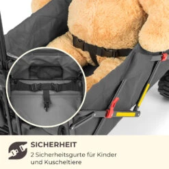 Easy Rider Bollerwagen Bis 70kg Teleskopstange Zusammenklappbar Grau -Wrights Gartenladen 10032541 de 0009 logo