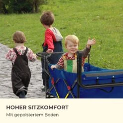 Easy Rider Bollerwagen Bis 70kg Teleskopstange Zusammenklappbar Blau -Wrights Gartenladen 10032542 de 0008 logo