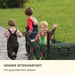 Easy Rider Bollerwagen Bis 70kg Teleskopstange Zusammenklappbar Grün -Wrights Gartenladen 10032543 de 0008 logo