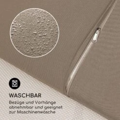 Senator Lounge Gartenliege 188x208x205cm Sonnendach Polyester Stahl -Wrights Gartenladen 10032569 de 0004 logo