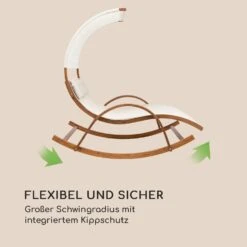 Mauritius Schwingliege Mit Dach ComfortMesh 180kg Max.wetterfest Creme -Wrights Gartenladen 10032587 de 0003 logo