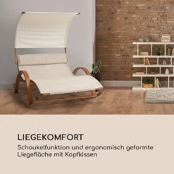 Mauritius Schwingliege Mit Dach ComfortMesh 180kg Max.wetterfest Creme -Wrights Gartenladen 10032587 de 0005 logo