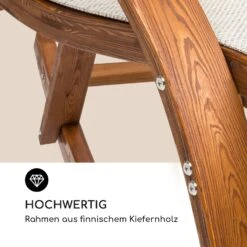 Mauritius Schwingliege Mit Dach ComfortMesh 180kg Max.wetterfest Creme -Wrights Gartenladen 10032587 de 0006 logo