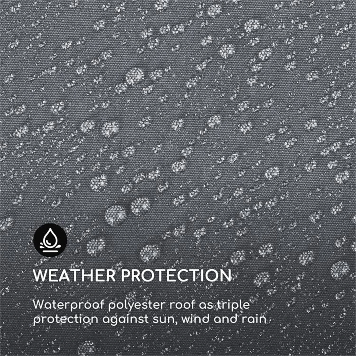 Pantheon Roof Ersatzdach 3 X 6 M Grau – Bild 3