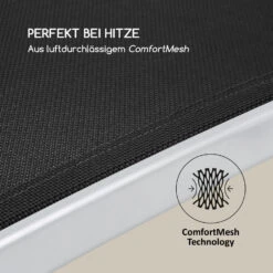 Sun Valley Sonnenliege Zusammenklappbar Kopfkissen Schwarz -Wrights Gartenladen 10033307 de 0005 logo