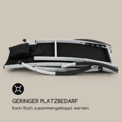 Sun Valley Sonnenliege Zusammenklappbar Kopfkissen Schwarz -Wrights Gartenladen 10033307 de 0007 logo