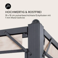 Pantheon Cortina Pavillon Mit Dach 3x4m 4 Seitenteile Beige -Wrights Gartenladen 10033318 de 0007 logo