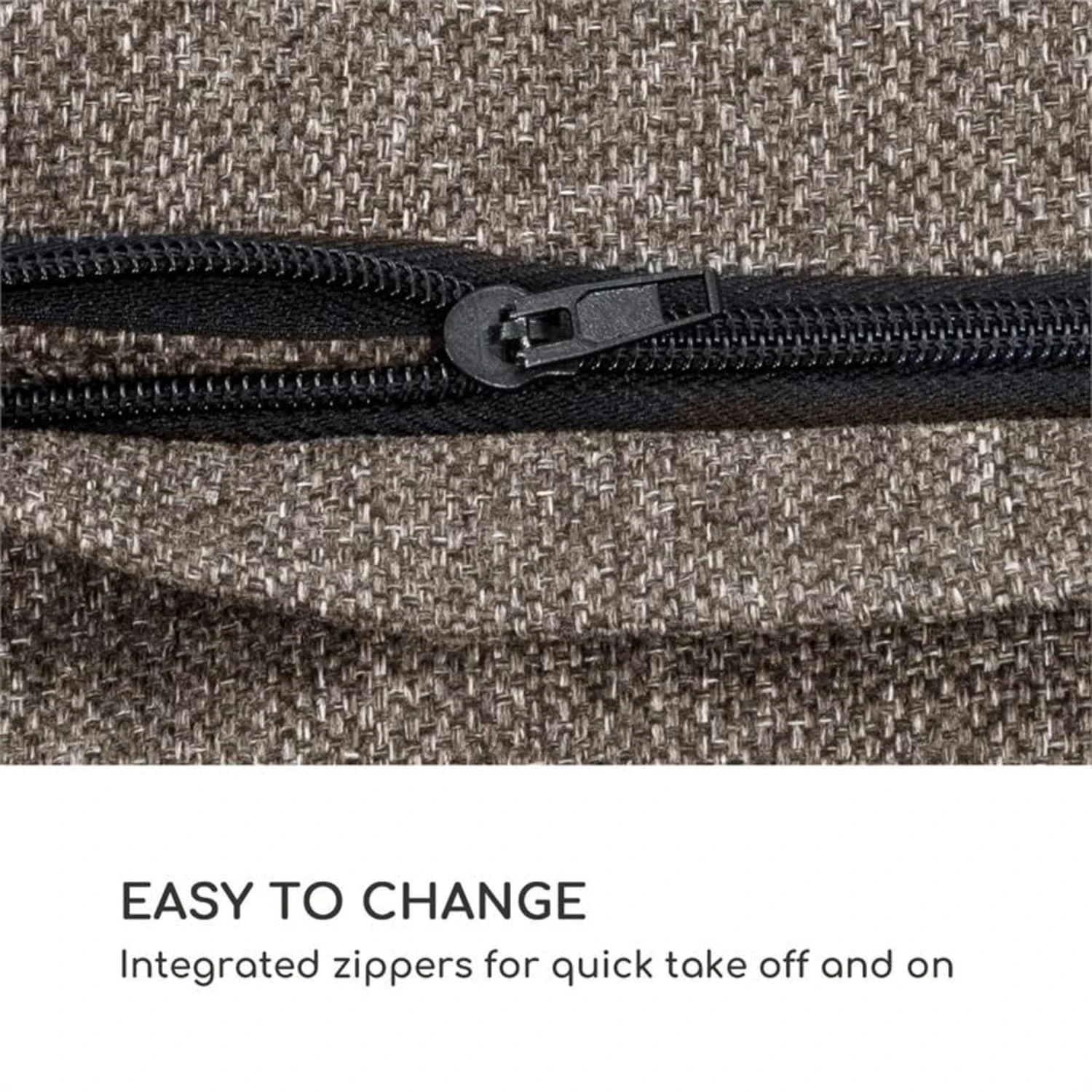 Theia Polsterbezüge 8 Teile 100% Polyester Wasserabweisend Braun 4 Theia Polsterbezüge 8 Teile 100% Polyester Wasserabweisend Braun – Bild 4