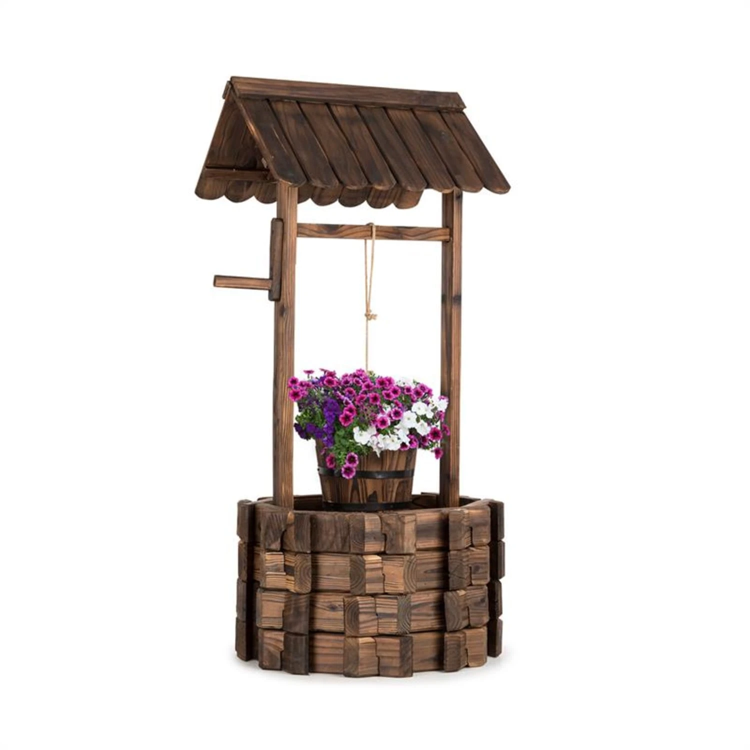 Andernach Zierbrunnen Tannenholz Mit Eimer Drehbare Kurbel 1 Andernach Zierbrunnen Tannenholz Mit Eimer Drehbare Kurbel