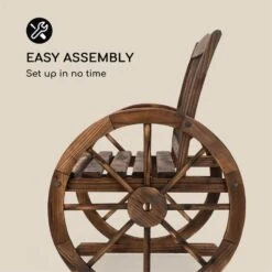 Murnau Gartenbank Flammenbehandeltes Tannenholz Braun -Wrights Gartenladen 10033354 yy 0006 logo Blumfeldt Murnau Gartenbank Tannenholz braun