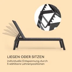 Renazzo Lounge Liegestuhl 70/30 PVC/PE Aluminium 6-Stufen Anthrazit -Wrights Gartenladen 10033363 de 0003 logo
