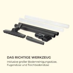 Lakeside Power Teichsauger Schlammsauger 1400W 18kPa 35l Tank Grau -Wrights Gartenladen 10033424 de 0009 logo