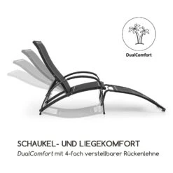 Beverly Wood Sonnenliege Schaukelstuhl Aluminium Schwarz -Wrights Gartenladen 10033453 de 0003 logo