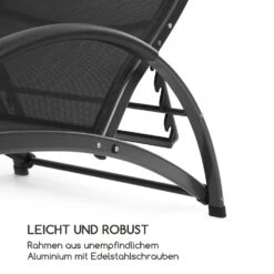 Beverly Wood Sonnenliege Schaukelstuhl Aluminium Schwarz -Wrights Gartenladen 10033453 de 0006 logo