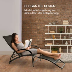 Beverly Wood Sonnenliege Schaukelstuhl Aluminium Schwarz -Wrights Gartenladen 10033453 de 0007 logo