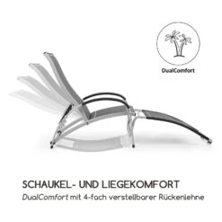 Beverly Wood Sonnenliege Schaukelstuhl Aluminium Grau -Wrights Gartenladen 10033454 de 0003 logo