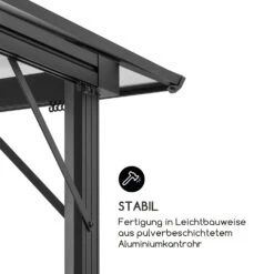 Pantheon Solid Sky Pavillon Mit Dach 3x3m Polycarbonat Aluminium -Wrights Gartenladen 10033455 de 0005 logo